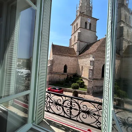 Chez Romain - Appartement Au Coeur De Meursault Exterior foto